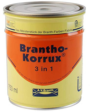 Brantho Korrux 3 in 1 0,75 l MB7350 Novagrau (23,33 EUR/l)