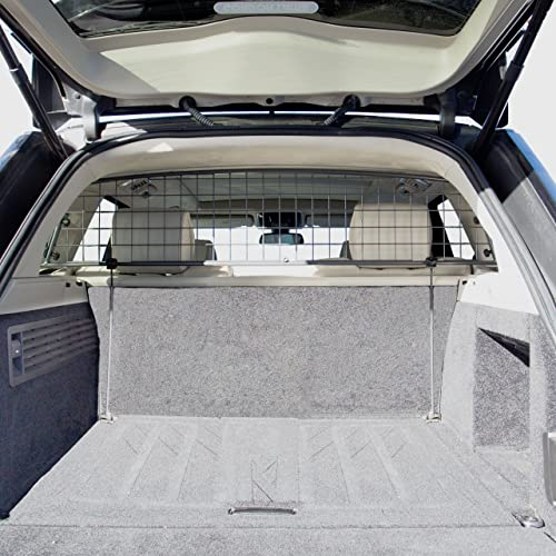 Travall Hundegitter für Land Rover Range Rover (2012-2022) Fahrzeugspezifisches Hundegitter, Kofferraumschutz für Hundetransport, Gepäckschutz, Robustes Stahlnetz Auto Hundesperre