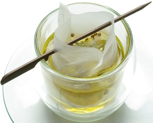 Leaf-Shop 60 Tea/Coffee Paper Filters + 1 Reusable Stylish Stick