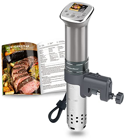 KitchenBoss Sous Vide Roner Low Temperature: Roner Low Temperature Kitchen 1100W, IPX7 Waterproof, Low Temperature Cooking