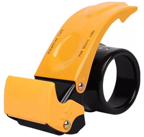 Luimode Packband Handabroller mit extra Klinge Abrolle,bis zu 50cm Breite