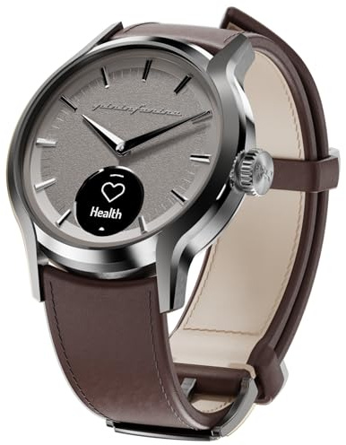 pininfarina PURA Hybrid Smartwatch – Luxury Analog Watch with Fitness Tracking, Heart Rate & Sleep Monitoring, Activity Tracker, Up to 30-Day Battery Life (Bronzo Ash)