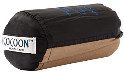 COCOON Ägyptische Baumwolle MummyLiner Tuareg, ECM25, Khaki, 95 x35/22