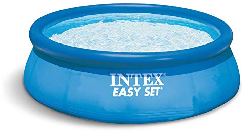 4 in1 Set Giardino Piscina 366 x 76 cm Easy Set Quick Up Pool con pompa filtro 2271 litri/ora e filtro di ricambio 7 pezzi Intex 28130