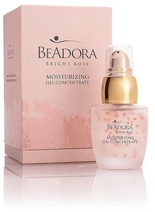 BODI BEAUTY BeAdora Rose Gelkoncentrat Ansikte 30 ml, Rosolja & Hyaluron | Lätt gelkoncentrat med hyaluronsyra och rosolja som ger 24 timmars fukt och en fräsch lyster