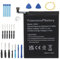 Fuworance 5020mAh 3,87V BN54 - Batería de repuesto compatible con Xiaomi Redmi 9/Note 9 M2004J19C M2004J19G M2004J19AG M2003J15SG M2003J15SS M2003J15SC teléfono móvil batería + kit de herramientas