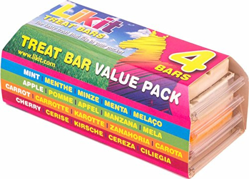 Likit pack of 4 Contains Four Delicious Flavours Per Pack, Apple, Carrot, Cherry and Mint. - multi, one size
