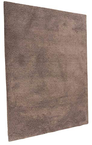 Möbel Jack Hochflorteppich Wohnzimmerteppich Shaggyteppich | 160x230 cm | Polyester | Taupe