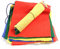 YAKEBA | Drapeaux de souhaits traditionnels - 5,00 mètres | 20 petits drapeaux (21x25cm chacun) | 100% coton | Chaîne de fanions en extérieur | Drapeaux de prières