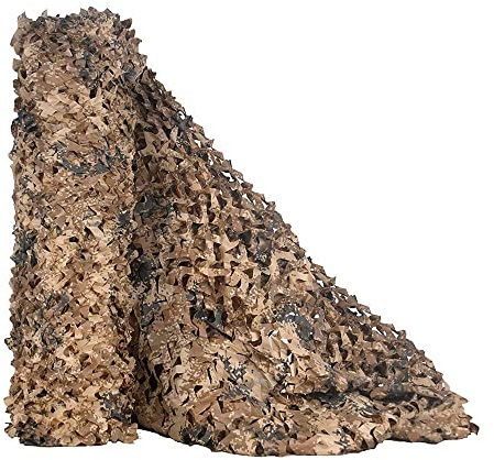 Camouflage Net Camo Netting Blinds Dual Mesh for Hunt Decor Courtyard Sunshade Camp Photo Farm Factory Shelter Car Concealment Party Exhibit Backdrop Paintball Curtain Ceiling Fence Canopy Cover