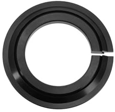 ECSiNG 1 Set Adattatore Forcella Anteriore Bicicletta Anello Sterzo Conico Tubo Sterzo Forcella Anteriore Bici Anello Ingranaggio Inferiore Aperto Per Cuscinetto 52mm 55mm 56mm Sterzo Inferiore