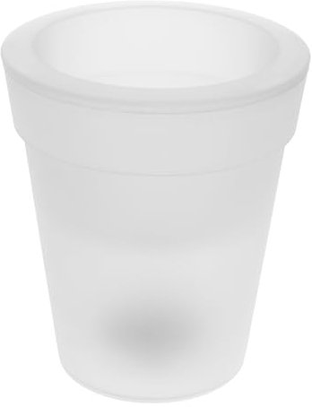 GALPADA Vaso Da Fiori Luce Led Solare Per Decorazioni Da Giardino Lampada Creativa Per Balcone e Prato Materiale