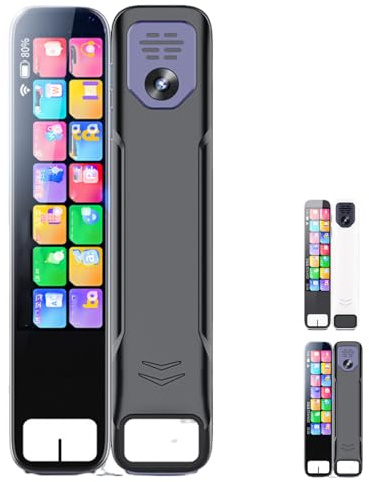 Pen Gpt, Ai Pen, Scan Sense Pen, Intelligent Wi-Fi Chat GptPen, SmartPen Ai Instant Answers, Offline Translation HD Touchscreen (Black)