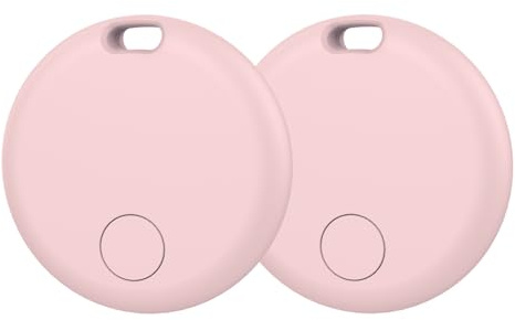 Android Smart Tag, Traceur GPS Lot de 2, Localisateur D’Objets Bluetooth Fonctionne avec l’app Google Localiser (Uniquement Android), Batterie Remplaçable, IP67 Imperméable, Voiture/Les clés/Valises