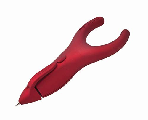 PenAgain Ergo-Sof Kugelschreiber mit 2 Ersatzminen rot