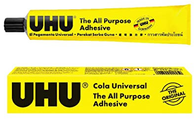 UHU All Purpose Adhesive Glue 125ml boxed [Pack of 2 Tubes]