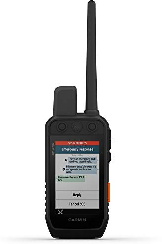 Garmin Alpha 200i Dog Tracking Handheld, Utilizes inReach Technology, Sunlight-readable 3.6 Touchscreen (010-02230-50)