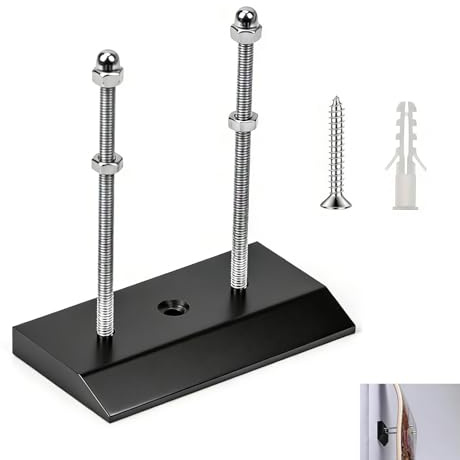 Skateboard Wall Mount, Skateboard Deck Display, Acrylic Skateboards Hanger with Installation Screws for Longboards, Snowboards, Scooters, and Display Storage Display Stand for Home Office Store Use