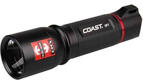 kraftmax Coast HP7 - Fokussierbare Hochleistungs LED Taschenlampe