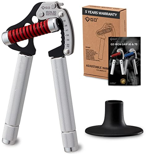 GD Hand Grip Strengthener (premium justerbara handgrepp för styrka träning) handleds- och forarmstränare