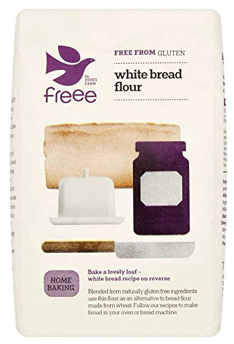 Duvor gård glutenvit brödmjöl 1 kg (paket med 5)