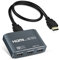 avedio links HDMI Switch mit 3.9Ft HDMI Kabel, 4K@60Hz Aluminium HDMI Switch 3 in 1 Out, HDMI Splitter 3 in 1 Out Unterstützt 3D, HDCP2.2, HDR10, 18 Gbit/s für Fire Stick, PS5, Xbox, DVD, Blu-Ray