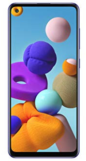 Samsung Galaxy A21S - Smartphone 32GB, 3GB RAM, Dual Sim, Blue
