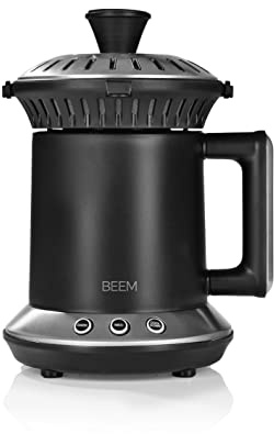BEEM ROAST Kaffeeröster | 2 Röstgrade einstellbar | Intervallröstung [Edelstahl, Borosilikatglas]