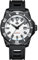 PHOIBOS Leviathan Herren 45MM Automatikuhr 500M Taucheruhr mit schwarzem Kautschukarmband und DLC-Beschichtung PY032E Weiß