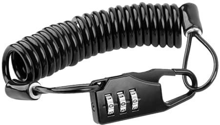 Cerradura de combinación de código,Cerradura para scooter - Cerradura de motocicleta - Cerradura de seguridad con bloqueo de alambre, candado para patinete eléctrico, multifuncional portátil para coch