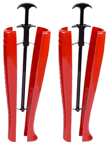 1 par de árbol de arranque, insertos de arranque de plástico de plástico ajustables con orificios de aire, curva de zapato de soporte de gran práctica de 19 pulgadas para hombres para hombres.