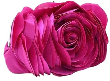 NFEKLFI Aftonväskor Blommig Kvällsväska Blomformad Kuvertväska, Brudväska, Kvällsväska, Fest Plånbok, Kedjerem för evenemang
