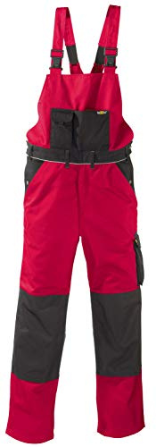 teXXor 2-in-1 Arbeitsbundhose Canvas 320 mit Cordura, verstärkt rot 62, 20-008333-62