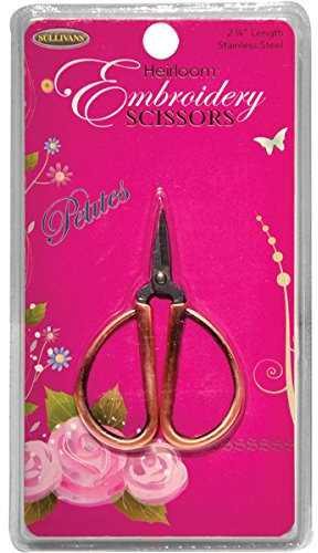 Sullivans Petites Embroidery, 2.25, Copper Scissors