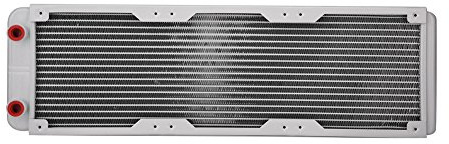 Bewinner G1 / 4 Aluminium kylradiator, flytande värmeväxlare för vattenkylare, högkvalitativ galvaniserad aluminiumbeläggning, radiator (360mm)