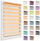 Doppelrollo ohne Bohren, 75x150cm Stoffgröße, Duo Rollo Klemmfix, Easyfix, lichtdurchlässig und verdunkelnd, Day&Night, Klemmrollo Sonnenschutzrollo Fensterrollo für Fenster & Türen