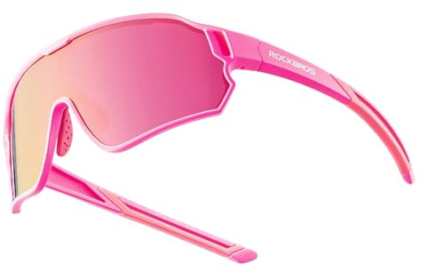 ROCKBROS Kids Polarized Sunglasses Cycling Glasses Sport Sunglasses UV400 Protection for Youth Boys Girls Age 8-14