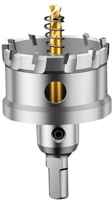 Scie cloche TCT 12-160 mm, ensemble de forets à pointe en carbure de tungstène, scie cloche pour perçage en alliage métallique en acier inoxydable, 105 mm