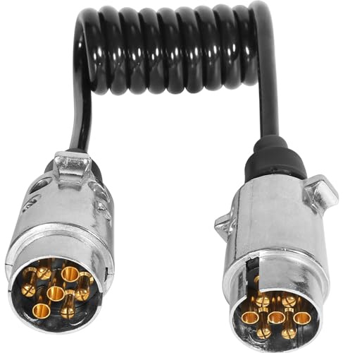 ETUKER 7polos 12v 1.1meters Alargador Cable Remolque 7 Pines Cable Luces Remolque