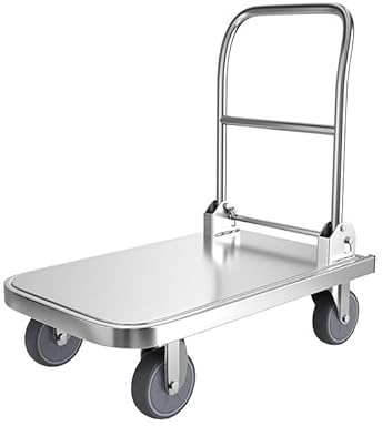 HeavyDu Multifunal Dolly-vagn i stål med 12,7 cm hjul idealisk för lager- och godstransport enkel rörelse och mångsidig