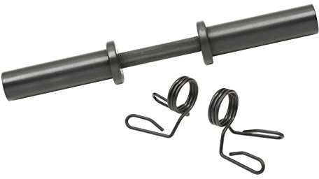 Profi Olympia Kurzhantelstange (Stück) inkl. Federverschlüssen 50/51 mm Black-Oxid.