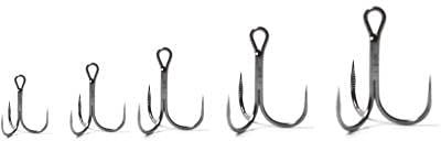 MARUTO Semi Barbless Drillinge SB-36 - Drillingshaken ohne Widerhaken zum Raubfischangeln, Angelhaken für Hecht, Barsch & Forelle, Größe/Packungsinhalt:Gr. 2/6 Stück pro Packung