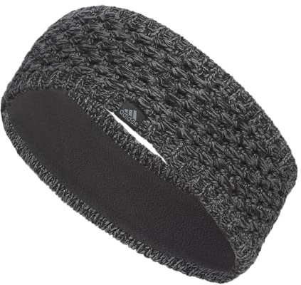 Adidas Womens Lifestyle Fuzzy Knit Headband – Soft Winter Ear Warmer