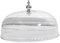 Cloche de Présentation pour Gâteaux, Support Cloche à Gâteaux Couvercle Transparent Rond, Cloche de Service Polyvalente, Dôme Alimentaire pour Cuisine, Camping, Mariage, Fête D'anniversaire, 25cm