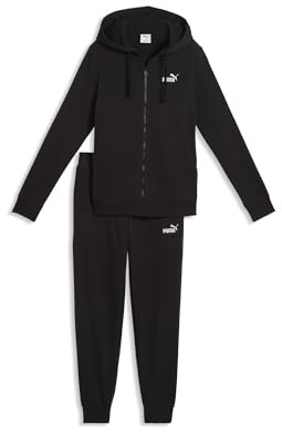 PUMA Tuta con cappuccio da donna XL, Black