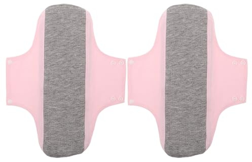 Healvian 2 assorbenti post-parto: fodera assorbente lavabile ultrasottile - assorbenti per maternità in cotone riutilizzabili - protezione anti-perdita per l'incontinenza durante