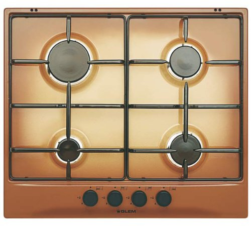 Glem GT64TF Incasso Gas Marrone piano cottura