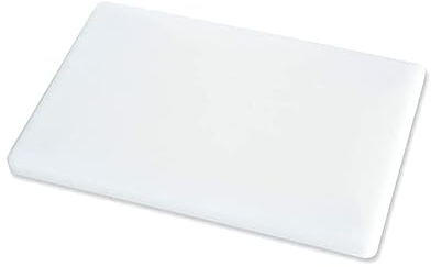 Tabla Cortar Polietileno 30x20x1,5 cm. Color Blanco