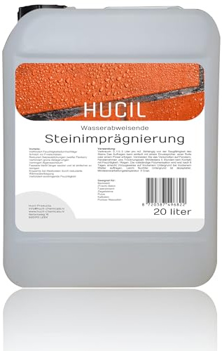 Hucil – stenimpregnering utomhus – vattenavvisande stenimpregnering 20 liter