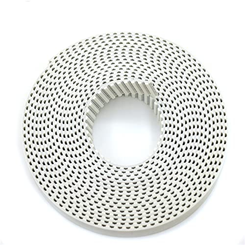 KURTIK T5 16mm weißer Polyurethan Zahnriemen mit Stahlkern, 10m, Timing-Gurt, für 3D-Drucker, Geschirrspülmaschinen uvm.